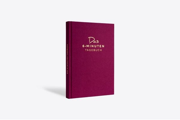 Produktbild: Das 6-Minuten-Tagebuch (rubin)