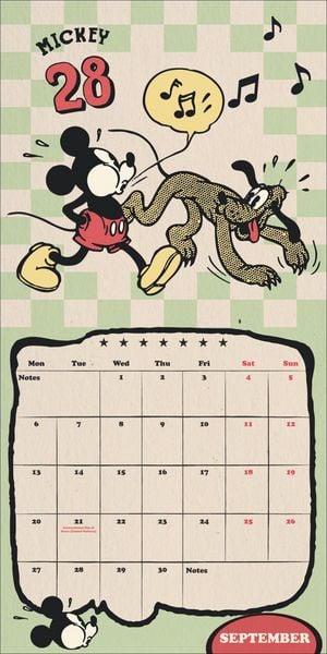 Produktbild: Mickey Classic Broschurkalender 2027