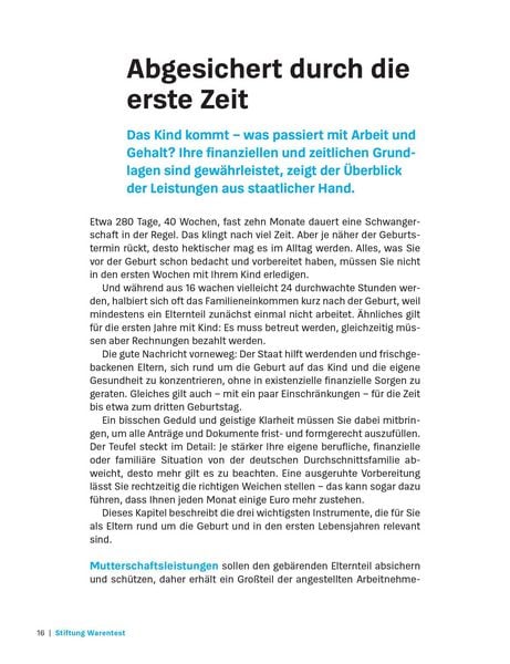 Produktbild: Mehr Geld f&uuml;r Eltern