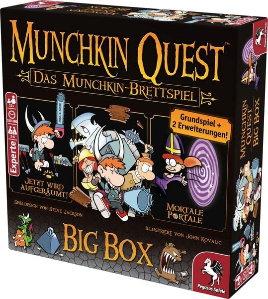 Produktbild: Munchkin Quest: Das Brettspiel, 2. Edition