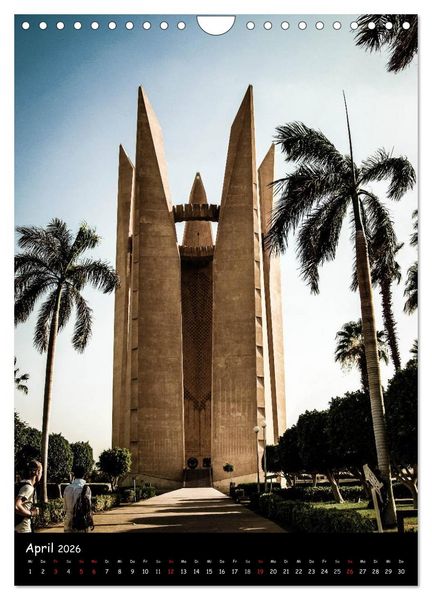 Produktbild: &Auml;gypten 2026 (Wandkalender 2026 DIN A4 hoch), CALVENDO Monatskalender