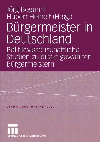 Produktbild: B&uuml;rgermeister in Deutschland
