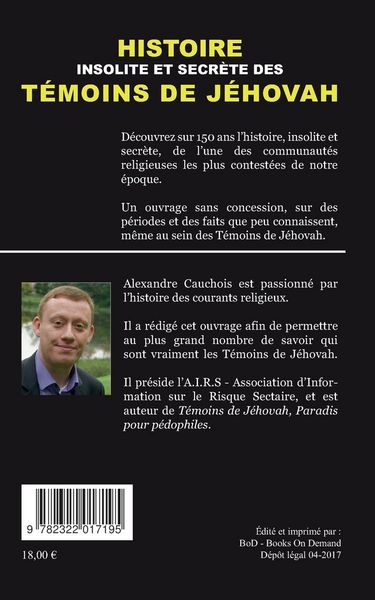 Produktbild: Histoire insolite et secr&egrave;te des T&eacute;moins de J&eacute;hovah