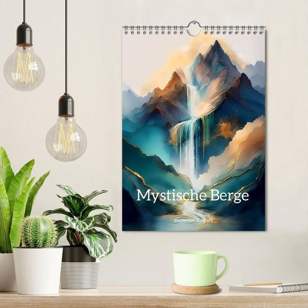 Produktbild: Mystische Berge (Wandkalender 2026 DIN A4 hoch), CALVENDO Monatskalender