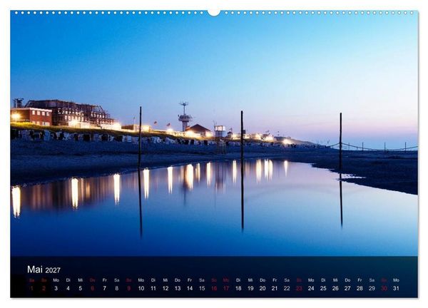 Produktbild: Wangerooge &ndash; Eine Perle in der Nordsee. (Wandkalender 2027 DIN A2 quer), CALVENDO Monatskalender
