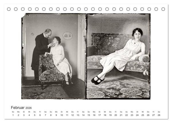 Produktbild: Faszination Glasplatten-Photographie (Tischkalender 2026 DIN A5 quer), CALVENDO Monatskalender
