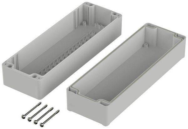 Produktbild: Bopla EUROMAS EM 236-LP 62236300 Outdoor-Geh&auml;use 240 x 80 x 80 Polycarbonat Lichtgrau (RAL 7035) 1 St.