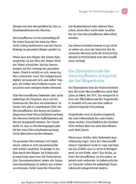 Produktbild: Gesundes Herz & langes Leben