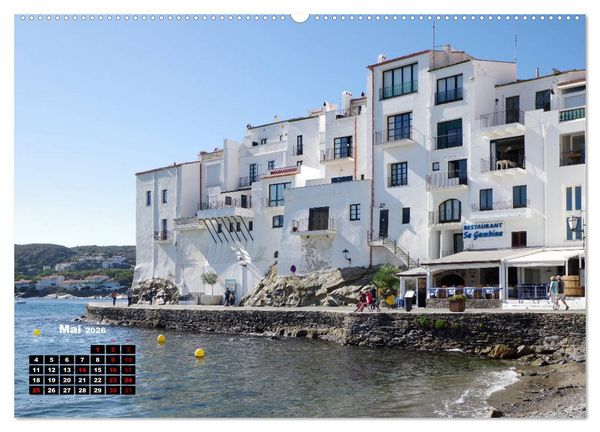 Produktbild: Cadaqu&eacute;s - Perle der Costa Brava (Wandkalender 2026 DIN A2 quer), CALVENDO Monatskalender