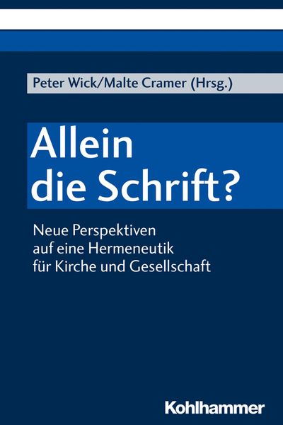 Produktbild: Allein die Schrift?
