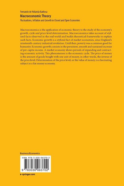 Produktbild: Macroeconomic Theory