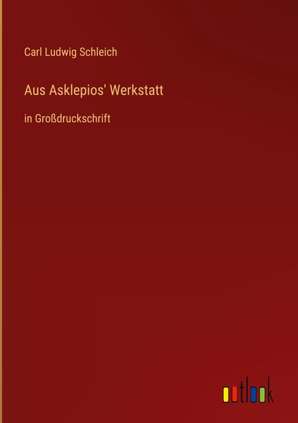 Produktbild: Aus Asklepios' Werkstatt