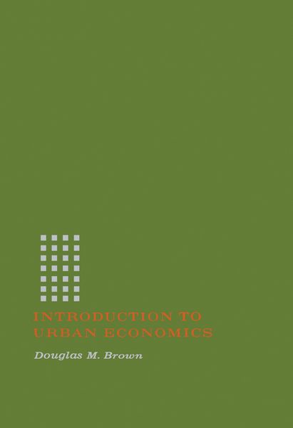 Produktbild: Introduction to Urban Economics