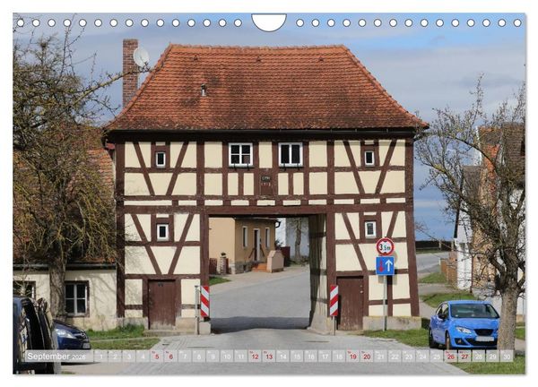 Produktbild: Ins Land der Franken fahren (Wandkalender 2026 DIN A4 quer), CALVENDO Monatskalender