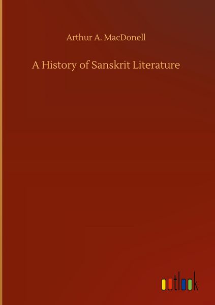 Produktbild: A History of Sanskrit Literature