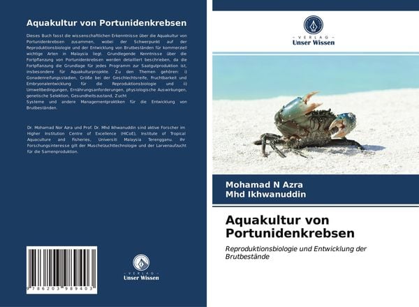 Produktbild: Aquakultur von Portunidenkrebsen