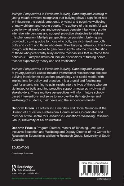 Produktbild: Multiple Perspectives in Persistent Bullying