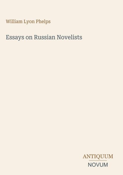 Produktbild: Essays on Russian Novelists