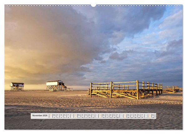 Produktbild: St. Peter-Ording (Wandkalender 2026 DIN A2 quer), CALVENDO Monatskalender