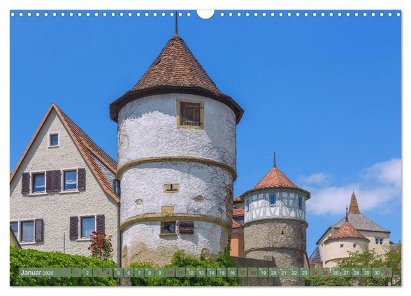 Produktbild: Romantisches Mainfranken (Wandkalender 2026 DIN A3 quer), CALVENDO Monatskalender