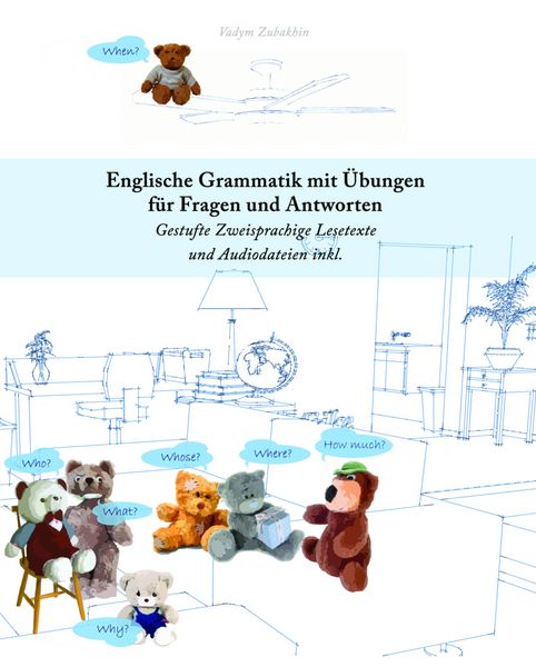 Produktbild: Englische Grammatik mit &Uuml;bungen f&uuml;r Fragen und Antworten