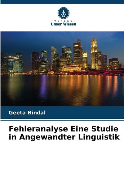 Produktbild: Fehleranalyse Eine Studie in Angewandter Linguistik