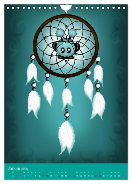 Produktbild: Mimiplushies (Wandkalender 2026 DIN A4 hoch), CALVENDO Monatskalender