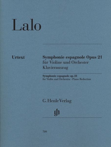 Edouard Lalo - Symphonie espagnole d-moll op. 21 für Violine und Orchester