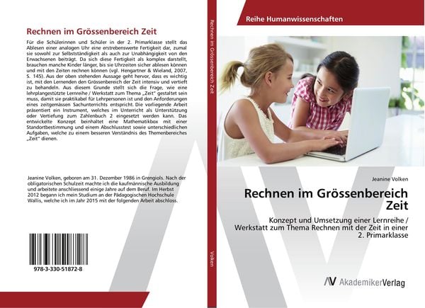 Rechnen im Grössenbereich Zeit, Taschenbuch von Jeanine Volken, AV Akademikerverlag, 9783330518728