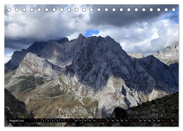 Produktbild: NATIONALPARK PICOS DE EUROPA (Tischkalender 2026 DIN A5 quer), CALVENDO Monatskalender