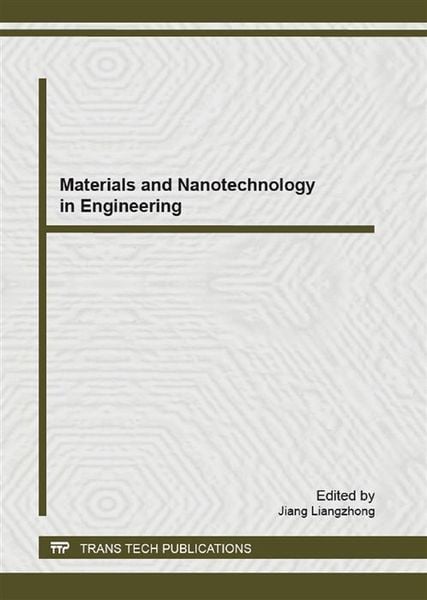Produktbild: Materials and Nanotechnology in Engineering