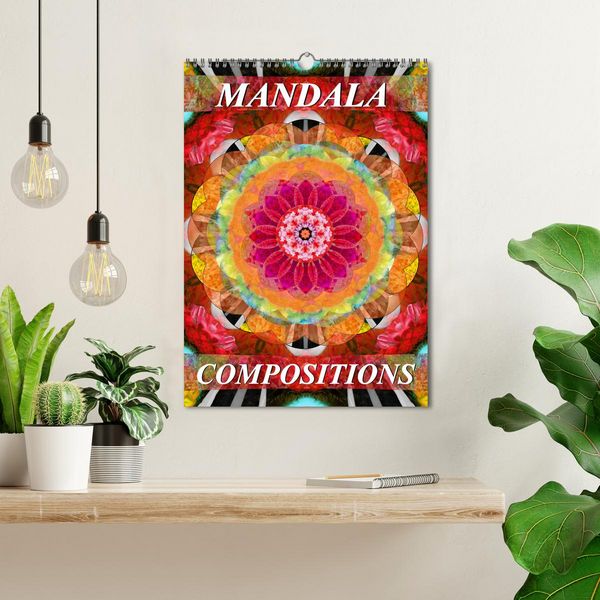 Produktbild: MANDALA COMPOSITIONS (Wall Calendar 2026 DIN A3 portrait), CALVENDO 12 Month Wall Calendar