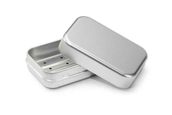 Produktbild: Saatvogel Seifendose aus Aluminium