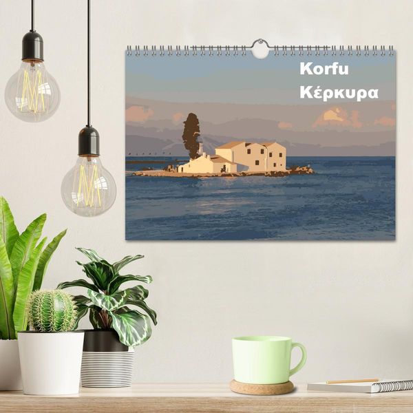 Produktbild: Korfu - Kerkira (Wandkalender 2026 DIN A4 quer), CALVENDO Monatskalender