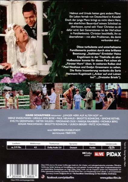 Produktbild: Junger Herr auf altem Hof / Die komplette 13-teilige Serie mit Starbesetzung (Pidax Serien-Klassiker) [2 DVDs]