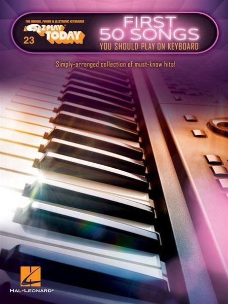 Produktbild: First 50 Songs You Should Play on Keyboard