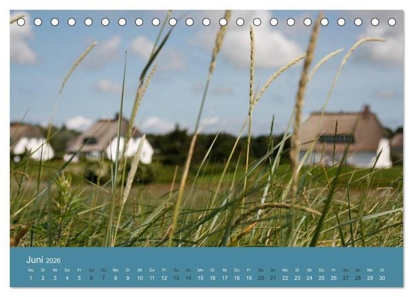 Produktbild: F&ouml;hr 2026. Portr&auml;t einer Insel (Tischkalender 2026 DIN A5 quer), CALVENDO Monatskalender