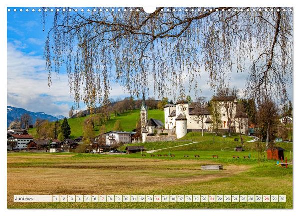 Produktbild: Sch&ouml;ne Gr&uuml;&szlig;e aus Goldegg (Wandkalender 2026 DIN A3 quer), CALVENDO Monatskalender