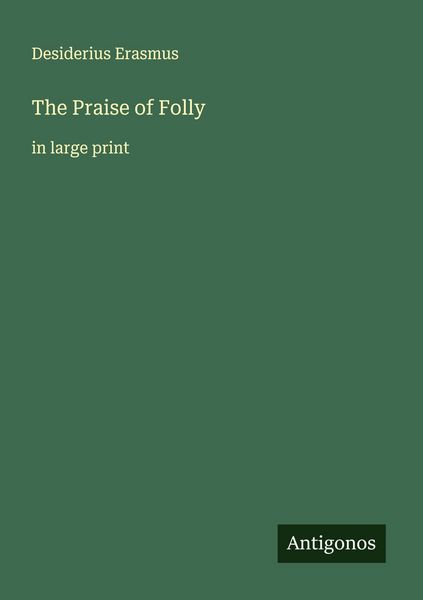 Produktbild: The Praise of Folly