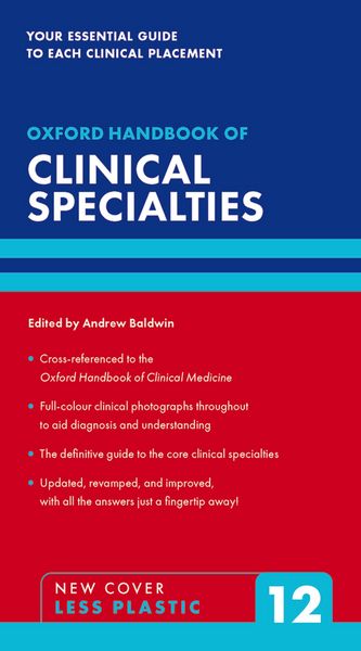 Produktbild: Oxford Handbook of Clinical Specialties