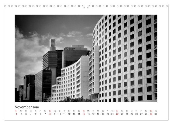 Produktbild: SYDNEY Monochrom (Wandkalender 2026 DIN A3 quer), CALVENDO Monatskalender