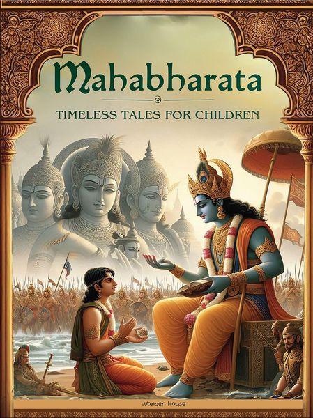 Produktbild: Illustrated Mahabharata: Timeless Tales for Children (Deluxe Edition)