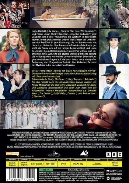 Produktbild: The Pursuit of Love - Englische Liebschaften