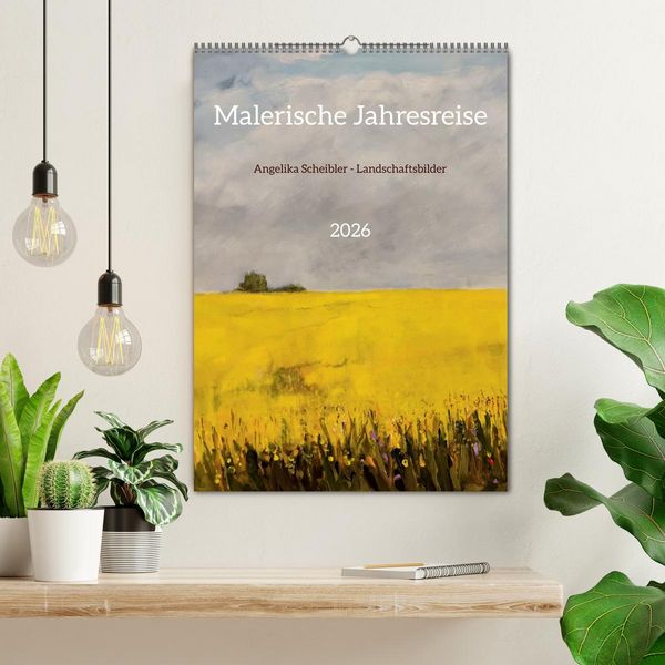 Produktbild: Malerische Jahresreise (Wandkalender 2026 DIN A2 hoch), CALVENDO Monatskalender