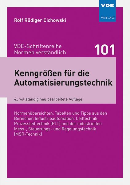 Produktbild: Kenngr&ouml;&szlig;en f&uuml;r die Automatisierungstechnik