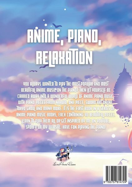 Produktbild: Anime Piano, Compendium One: Easy Anime Piano Sheet Music Book for Beginners and Advanced