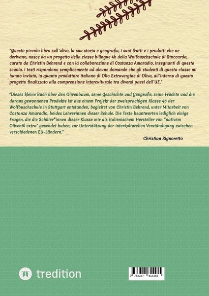 Produktbild: Piccola Enciclopedia dell' ulivo e del suo ambiente