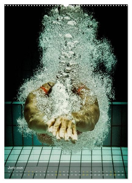 Produktbild: WASSERLIEBE (hochwertiger Premium Wandkalender 2026 DIN A2 hoch), Kunstdruck in Hochglanz