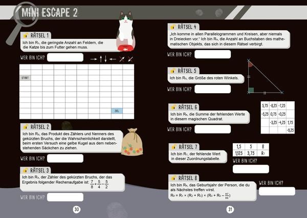Produktbild: R&auml;tsel, Codes und Games &ndash; Die XXL Mathe-Challenge f&uuml;r die 7. und 8. Klasse