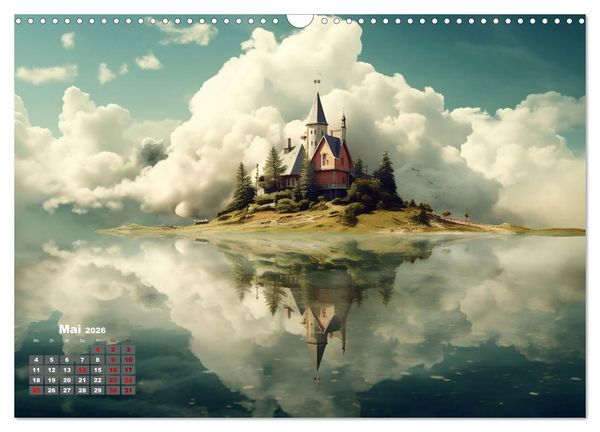 Produktbild: Fantastische Inselwelten (Wandkalender 2026 DIN A3 quer), CALVENDO Monatskalender